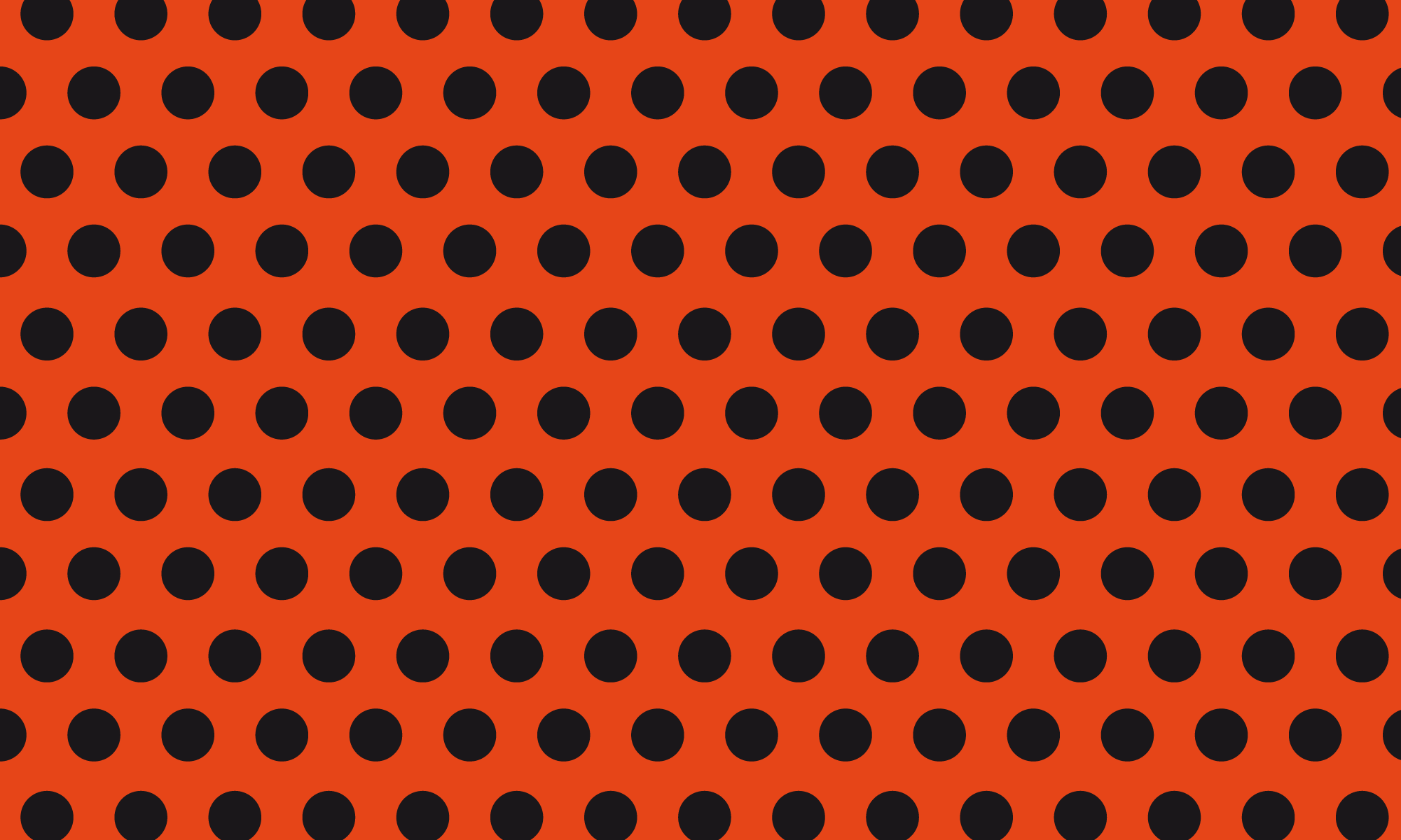 famenco pattern black dots on red cloth